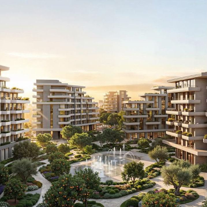 Landscaped gardens at The Yards by BEYOND